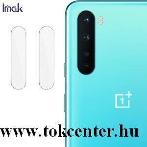 OnePlus Nord IMAK kameravédő üveg (2 db, lekerekített szél, karcálló, 0.2 mm, 9H) ÁTLÁTSZÓ
