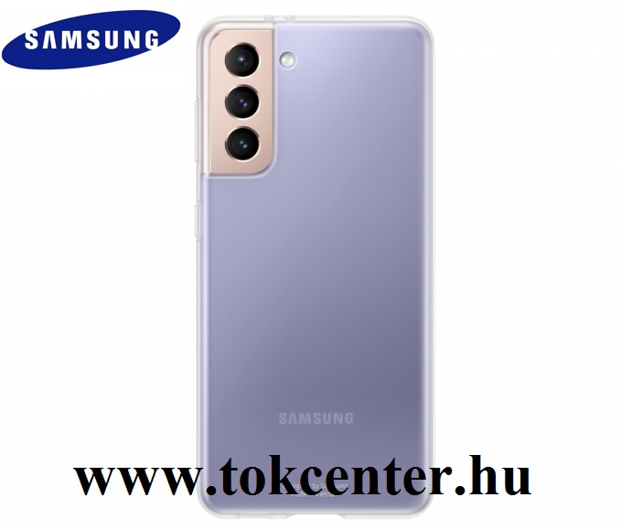 Samsung Galaxy S21 Plus (SM-G996) 5G Gyári Műanyag telefonvédő ÁTLÁTSZÓ (EF-QG996TTEG)