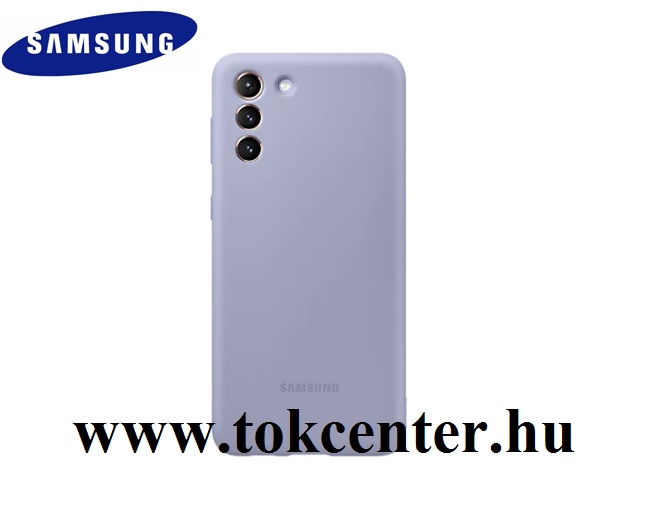 Samsung Galaxy S21 (SM-G991) 5G Gyári Szilikon telefonvédő LILA (EF-PG991TVEG)
