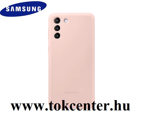Samsung Galaxy S21 Plus (SM-G996) 5G Gyári Szilikon telefonvédő RÓZSASZÍN (EF-PG996TPEG)
