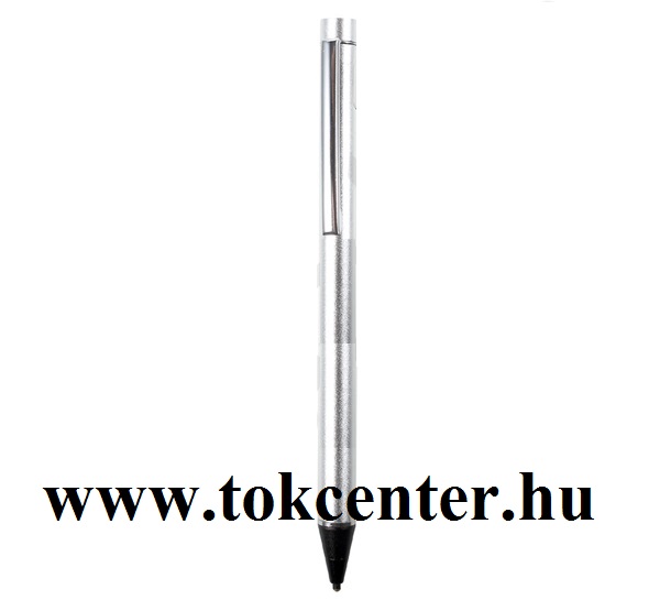 Érintőképernyő ceruza (kapacitív, aktív, microUSB kábel) EZÜST