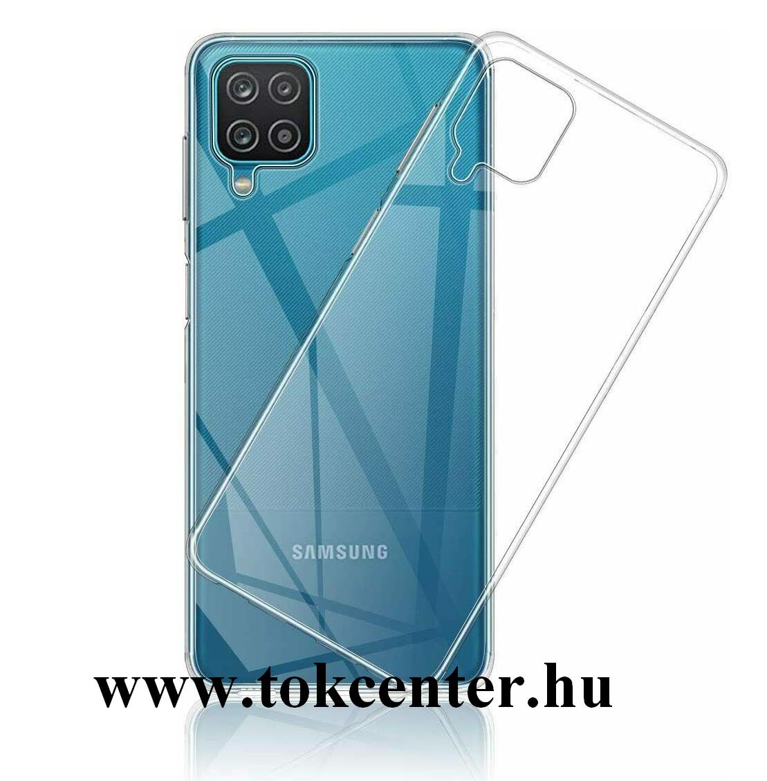 Samsung Galaxy A12 (SM-A125F) Szilikon telefonvédő (ultravékony) ÁTLÁTSZÓ