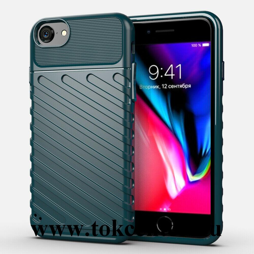 Xiaomi Mi Note 10 / Xiaomi Mi Note 10 Pro Szilikon telefonvédő (közepesen ütésálló, csíkos, dombor minta) SÖTÉTZÖLD