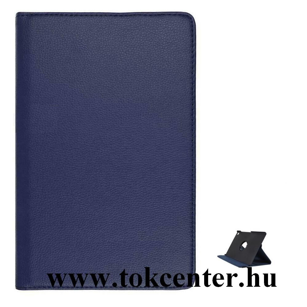 Samsung Galaxy Tab S6 Lite 10.4 LTE (SM-P615) / Tab S6 Lite 10.4 WIFI (SM-P610) Tok álló, bőr hatású (FLIP, asztali tartó funkció, 360°-ban forgatható) SÖTÉTKÉK