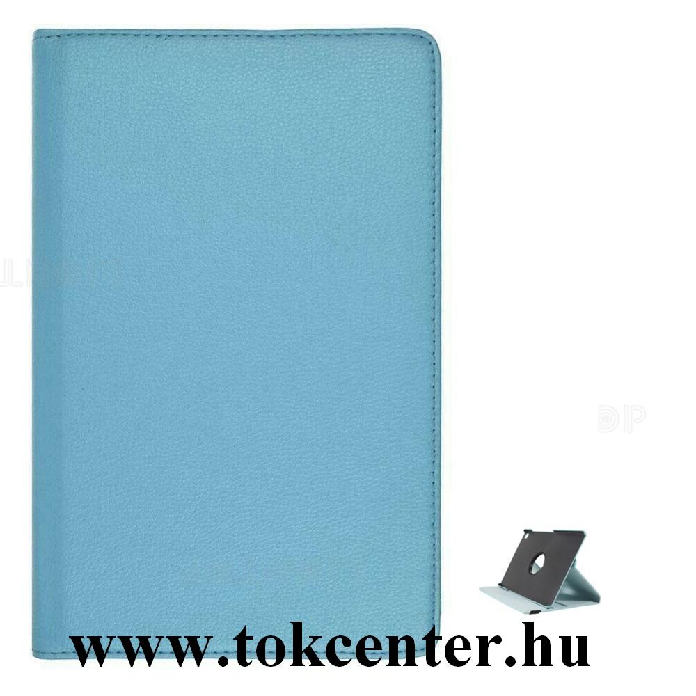 Samsung Galaxy Tab S6 Lite 10.4 LTE (SM-P615) / Tab S6 Lite 10.4 WIFI (SM-P610) Tok álló, bőr hatású (FLIP, asztali tartó funkció, 360°-ban forgatható) VILÁGOSKÉK