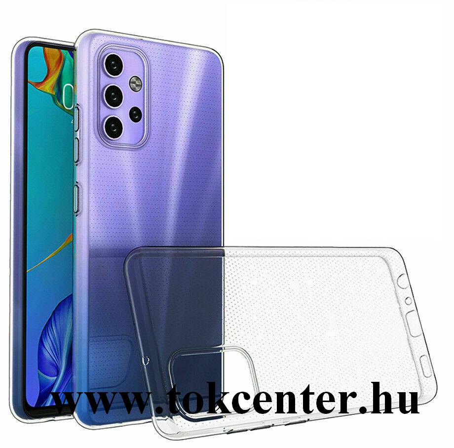 Samsung Galaxy A72 5G (SM-A726F) Szilikon telefonvédő (ultravékony) ÁTLÁTSZÓ