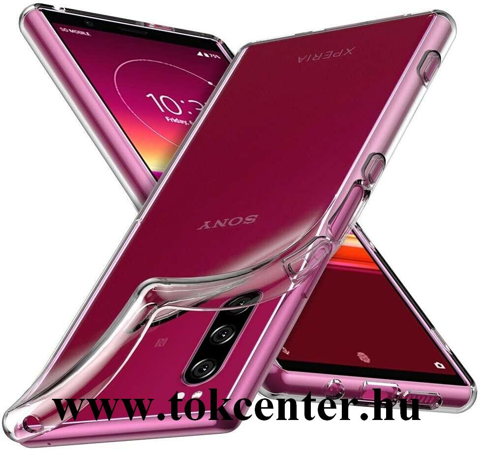 Sony Xperia 5 II (XQ-AS72) Szilikon telefonvédő (ultravékony) ÁTLÁTSZÓ