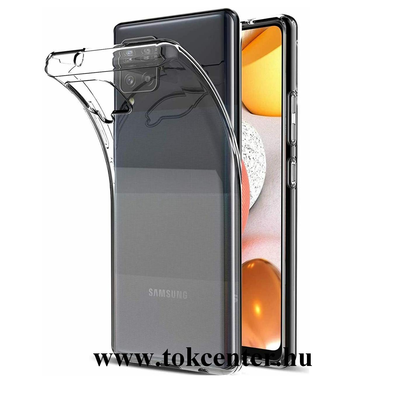 Samsung Galaxy A42 5G (SM-A425F) Szilikon telefonvédő (ultravékony) ÁTLÁTSZÓ
