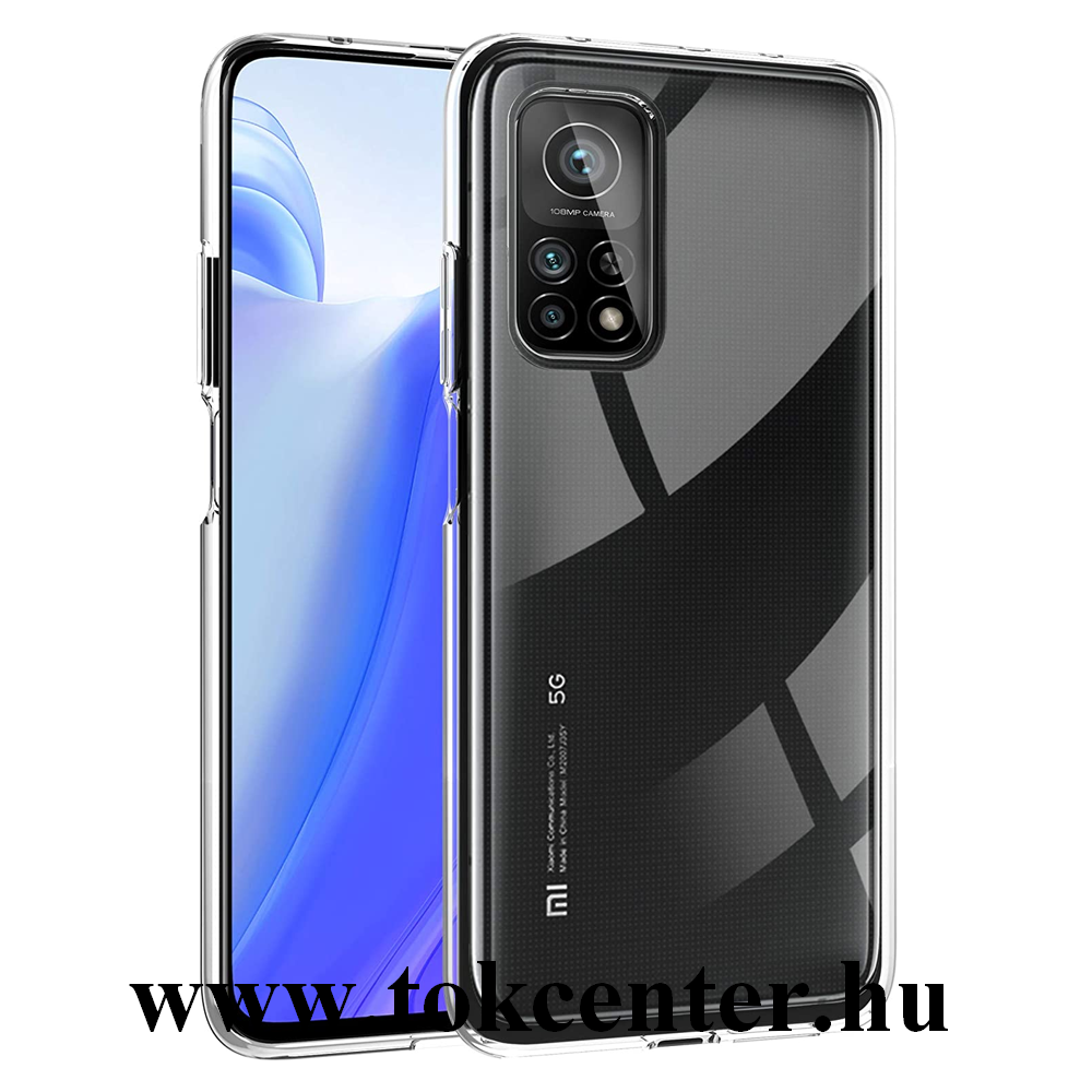 Xiaomi Mi 10T 5G / Xiaomi Mi 10T Pro 5G Szilikon telefonvédő (ultravékony) ÁTLÁTSZÓ