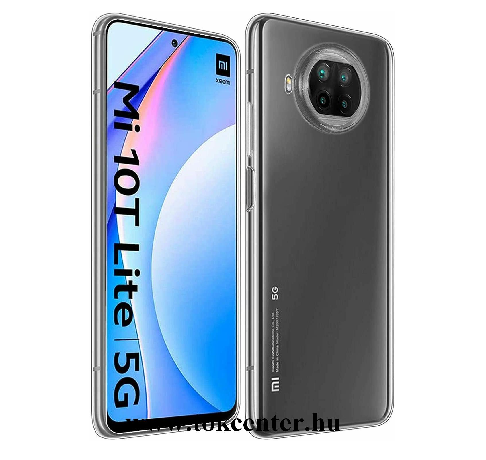 Xiaomi Mi 10T Lite 5G Szilikon telefonvédő (ultravékony) ÁTLÁTSZÓ