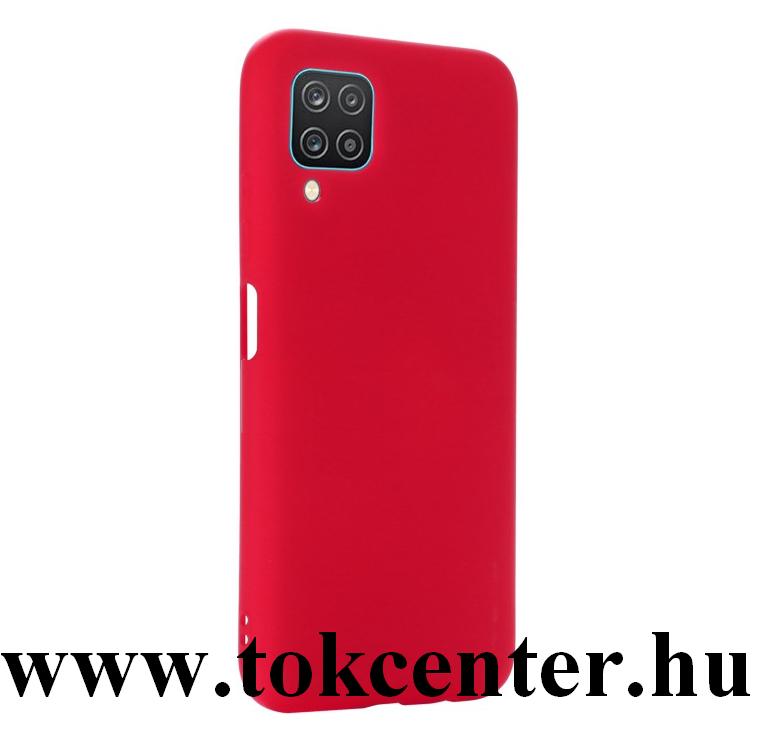 Samsung Galaxy A42 5G (SM-A425F) Szilikon telefonvédő (matt) PIROS