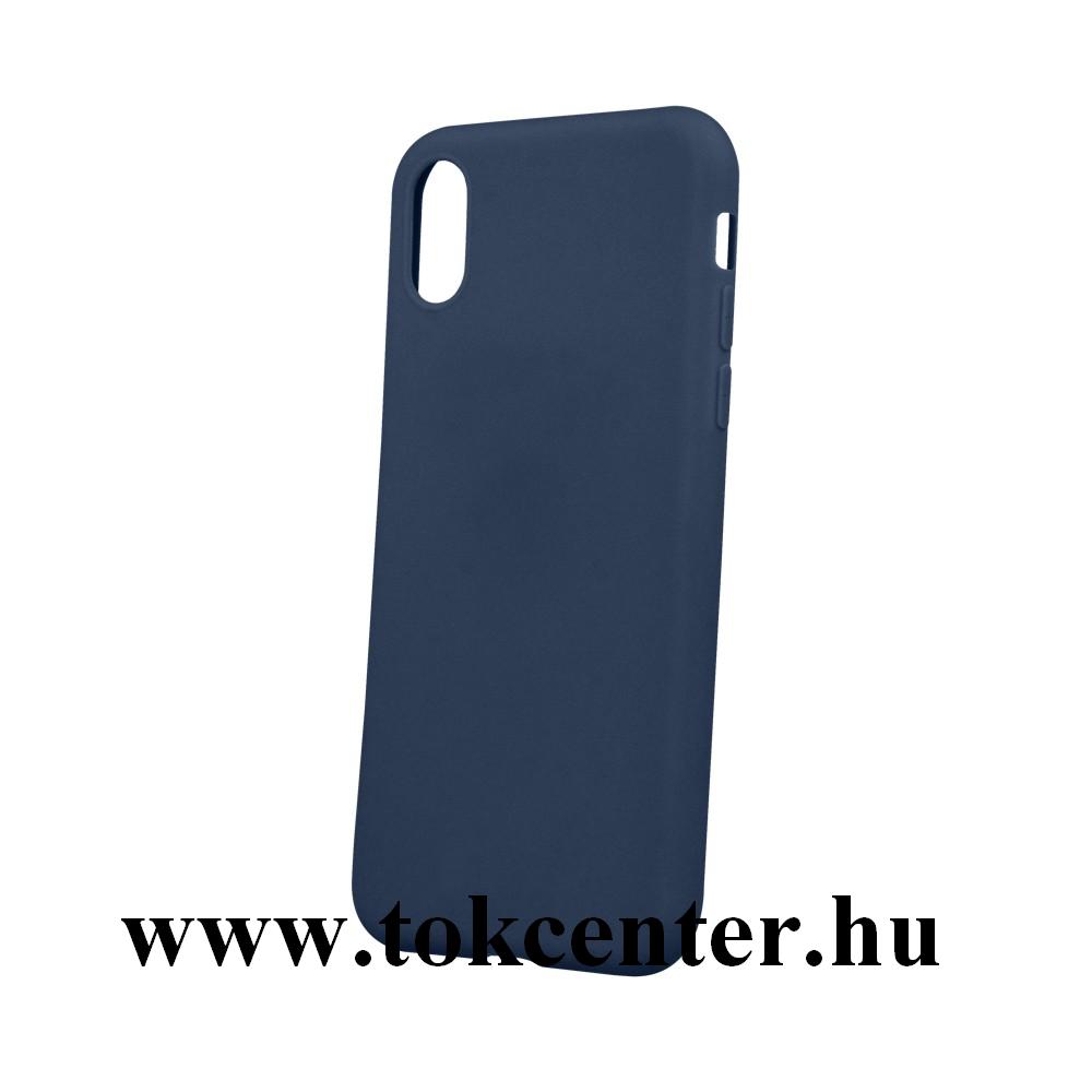 Samsung Galaxy A32 5G (SM-A326) Szilikon telefonvédő (matt) SÖTÉTKÉK