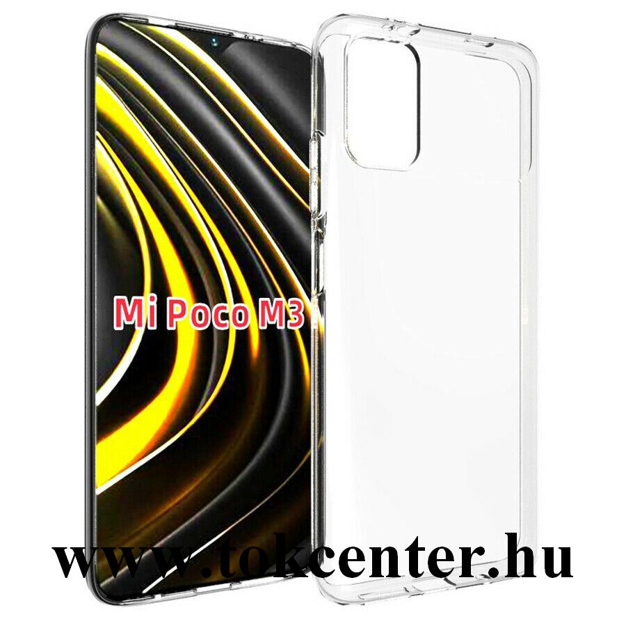 Xiaomi Poco M3 Szilikon telefonvédő (ultravékony) ÁTLÁTSZÓ