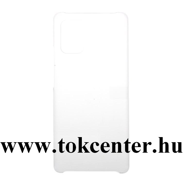 Samsung Galaxy A02s (SM-A025F) Műanyag telefonvédő (gumírozott) ÁTLÁTSZÓ