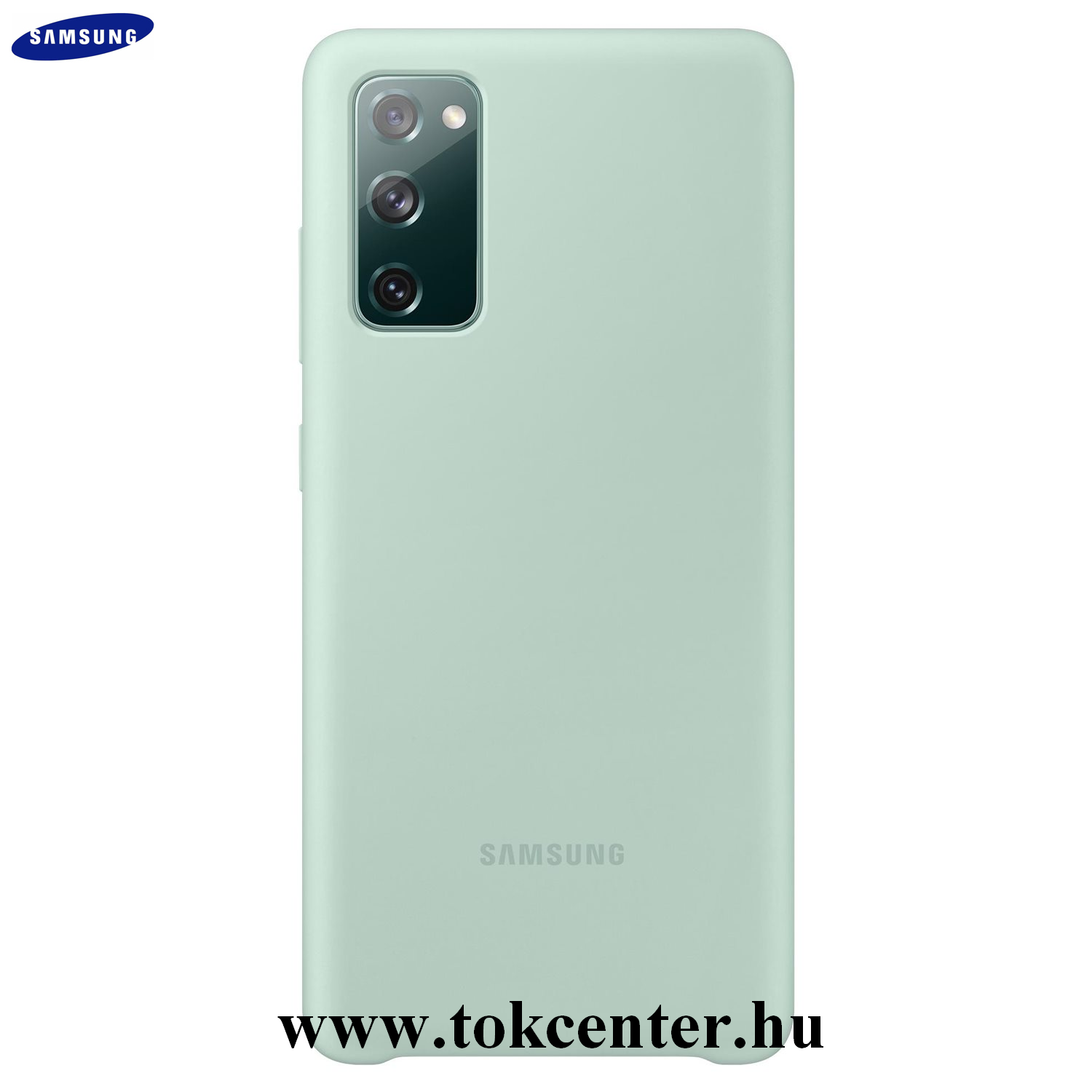 Samsung Galaxy S20 FE (SM-G780) Gyári Szilikon telefonvédő MENTA (EF-PG780TMEGEU)