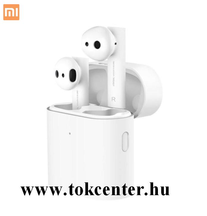 XIAOMI Earphone 2s bluetooth SZTEREO fülhallgató (v5.0, TWS, mikrofon + töltőtok) FEHÉR (BHR4208GL)