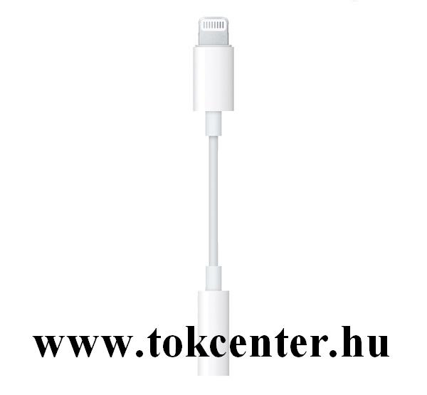 Adapter kábel (Lightning 8pin - 3.5mm jack csatlakozó) FEHÉR