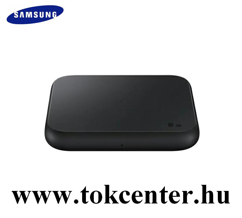 Hálózati töltő állomás (Type-C aljzat, vezeték nélküli töltés, QI Wireless, 9W, gyorstöltés támogatás) FEKETE (EP-P1300BBEG)