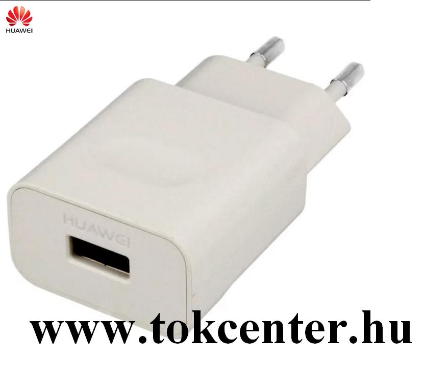Hálózati töltő USB aljzat (5V / 1000mA) FEHÉR (HW-050100E01W / 02220781)