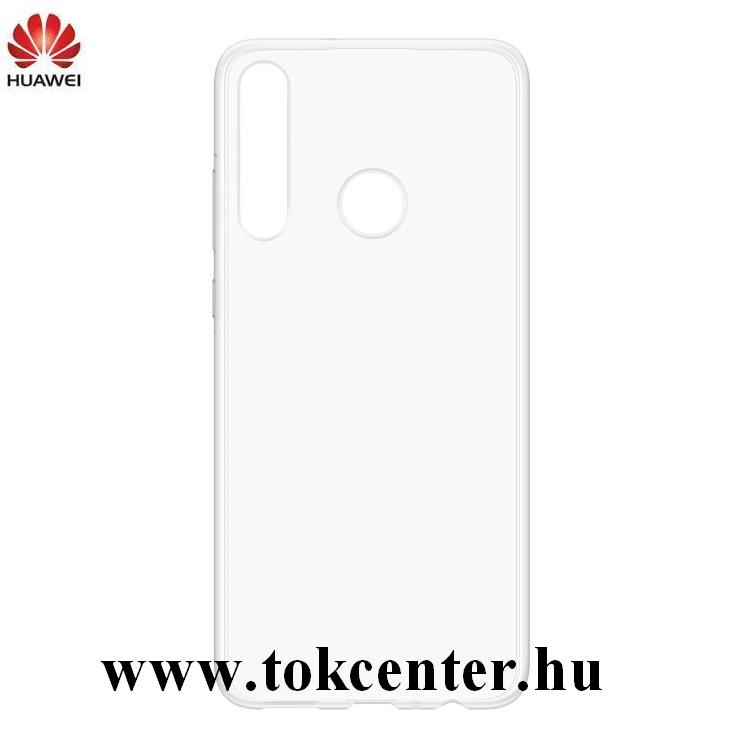 Huawei Y6p Gyári Szilikon telefonvédő ÁTLÁTSZÓ (51994024)