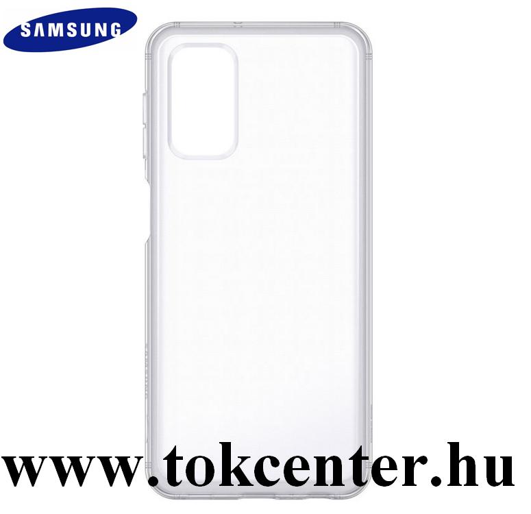 Samsung Galaxy A32 5G (SM-A326) Gyári Szilikon telefonvédő ÁTLÁTSZÓ (EF-QA326TT)