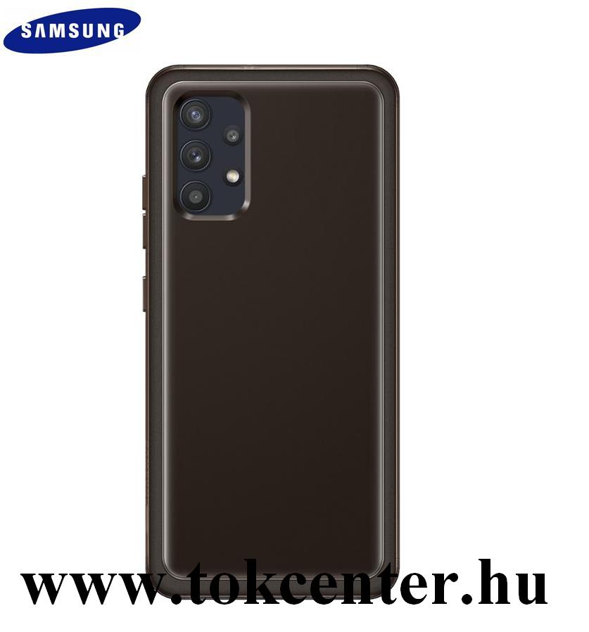 Samsung Galaxy A32 4G (SM-A325) Gyári Szilikon telefonvédő FEKETE (EF-QA325TBEGEU)