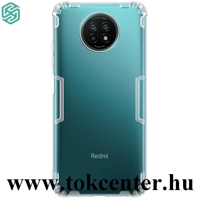 Xiaomi Redmi Note 9 5G NILLKIN NATURE szilikon telefonvédő (közepesen ütésálló, légpárnás sarok, 0.6 mm, ultravékony) ÁTLÁTSZÓ