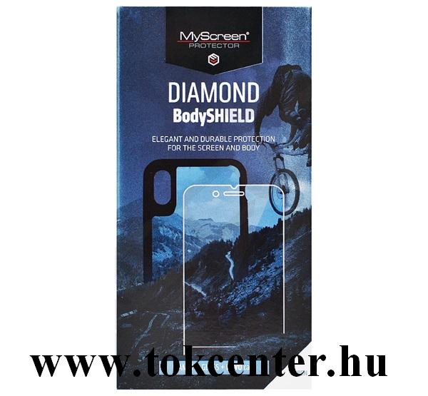 Apple iPhone 11 MYSCREEN DIAMOND REVO BODYSHIELD képernyővédő üveg (karcálló, tokbarát, 0.33mm, 9H, NEM íves + telefonvédő) FEKETE