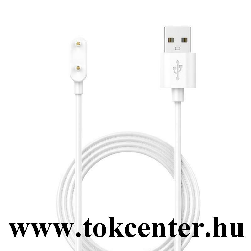 Honor Watch ES / Huawei Watch Fit Töltőkábel (USB 3.0, 100 cm) FEHÉR