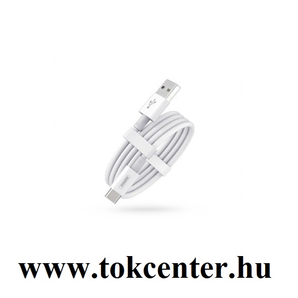 Remax RC-136a Type-C supercharge adatkábel, 5A, 1 méter, Fehér