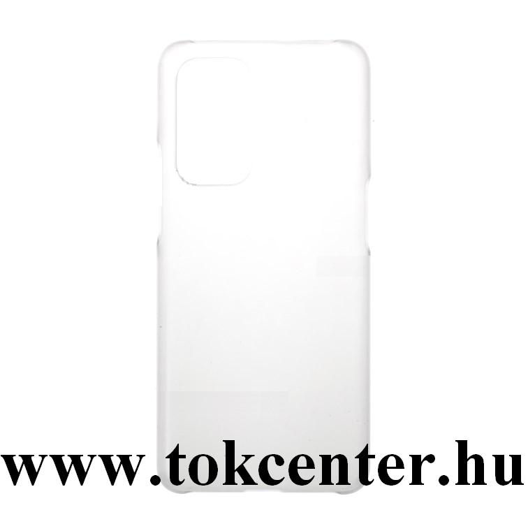 OnePlus 9 Műanyag telefonvédő (gumírozott) ÁTLÁTSZÓ