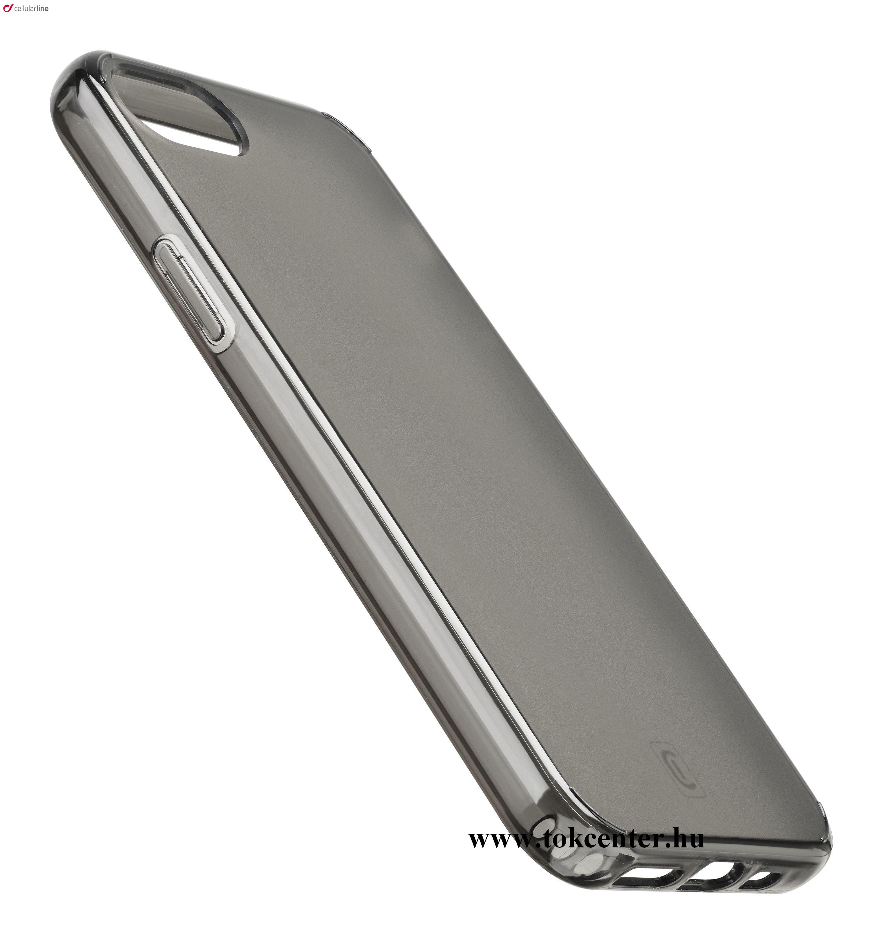 Apple iPhone 7 4.7 / Apple iPhone 8 4.7 / Apple iPhone SE (2020) CELLULARLINE szilikon telefonvédő (ultravékony, antibakteriális) FEKETE
