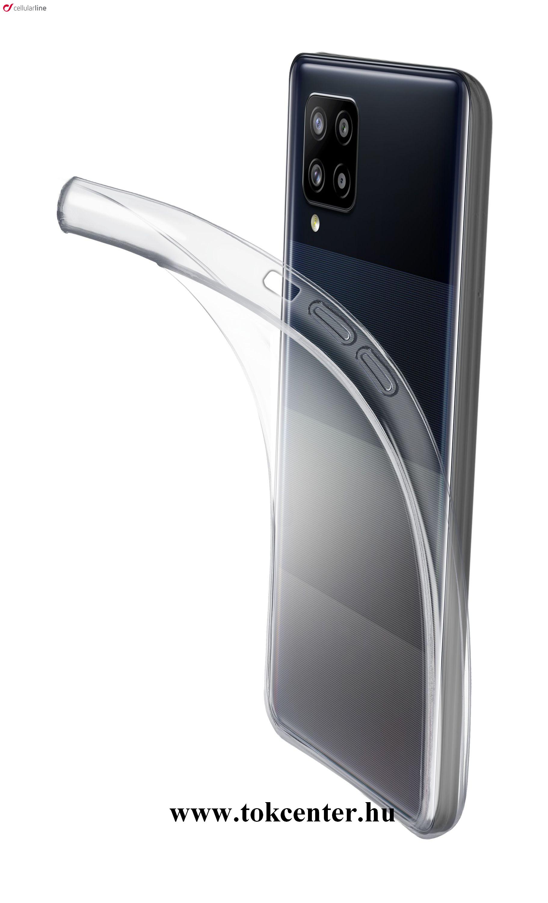 Samsung Galaxy A42 5G (SM-A425F) CELLULARLINE FINE szilikon telefonvédő (ultravékony) ÁTLÁTSZÓ