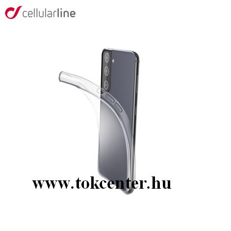 Samsung Galaxy S21 (SM-G991) 5G CELLULARLINE FINE szilikon telefonvédő (ultravékony) ÁTLÁTSZÓ