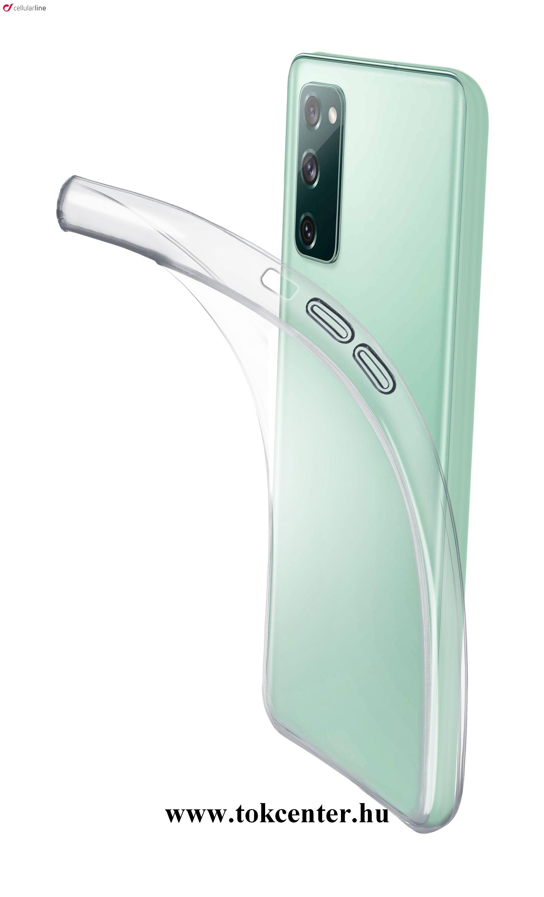 Samsung Galaxy S20 FE (SM-G780) CELLULARLINE FINE szilikon telefonvédő (ultravékony) ÁTLÁTSZÓ