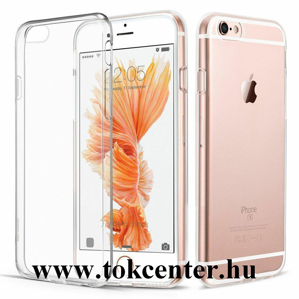 Apple iPhone 6 4.7 / Apple iPhone 6S 4.7 Szilikon telefonvédő (ultravékony, antibakteriális bevonat) ÁTLÁTSZÓ