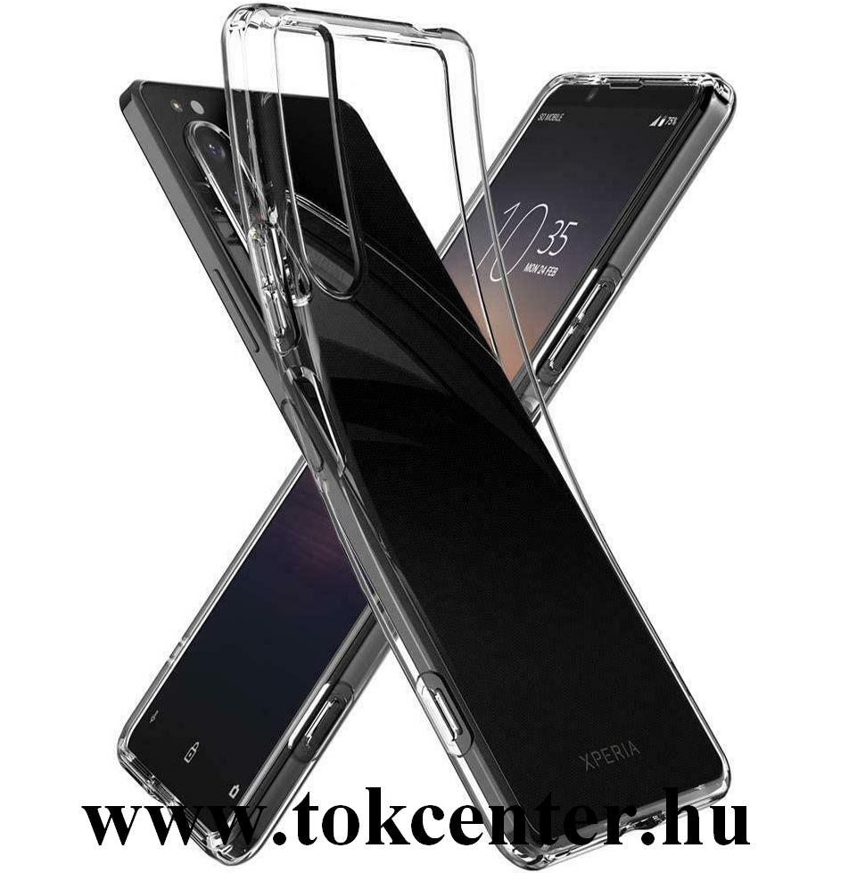 Sony Xperia 1 III Szilikon telefonvédő (ultravékony) ÁTLÁTSZÓ