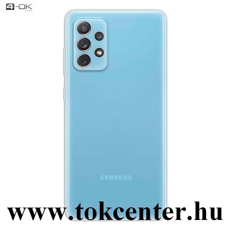 Samsung Galaxy A72 4G (SM-A725F) / Galaxy A72 5G (SM-A726F) 4-OK szilikon telefonvédő (ultravékony) ÁTLÁTSZÓ