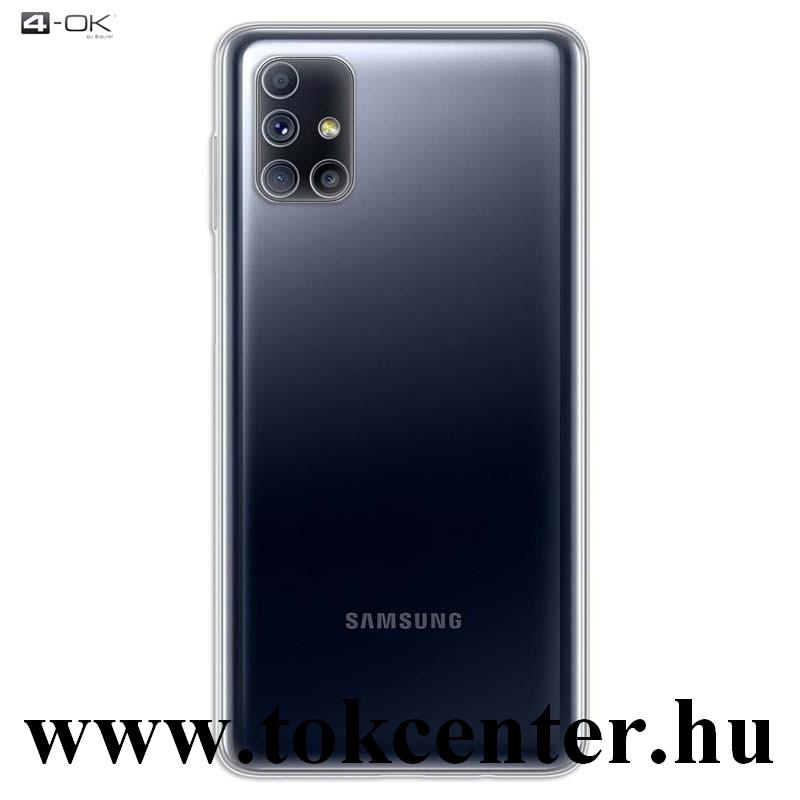 Samsung Galaxy M51 (SM-M515F) 4-OK szilikon telefonvédő (ultravékony) ÁTLÁTSZÓ