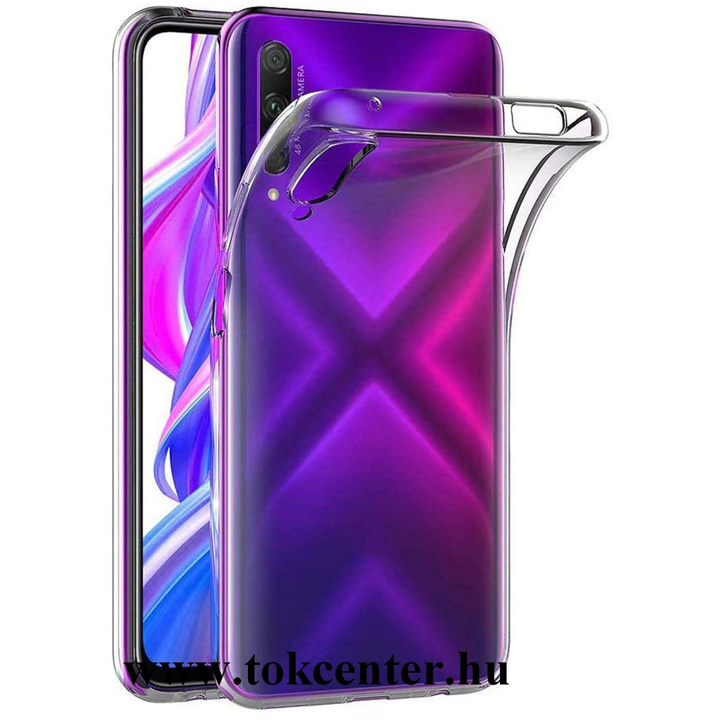 Honor 9X Pro Szilikon telefonvédő (ultravékony) ÁTLÁTSZÓ