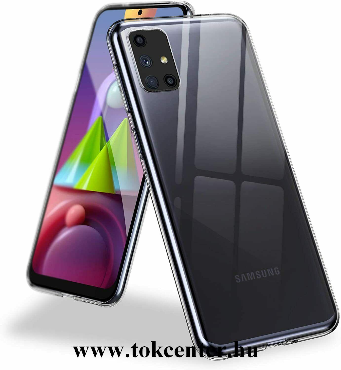 Samsung Galaxy M51 (SM-M515F) Szilikon telefonvédő (ultravékony) ÁTLÁTSZÓ