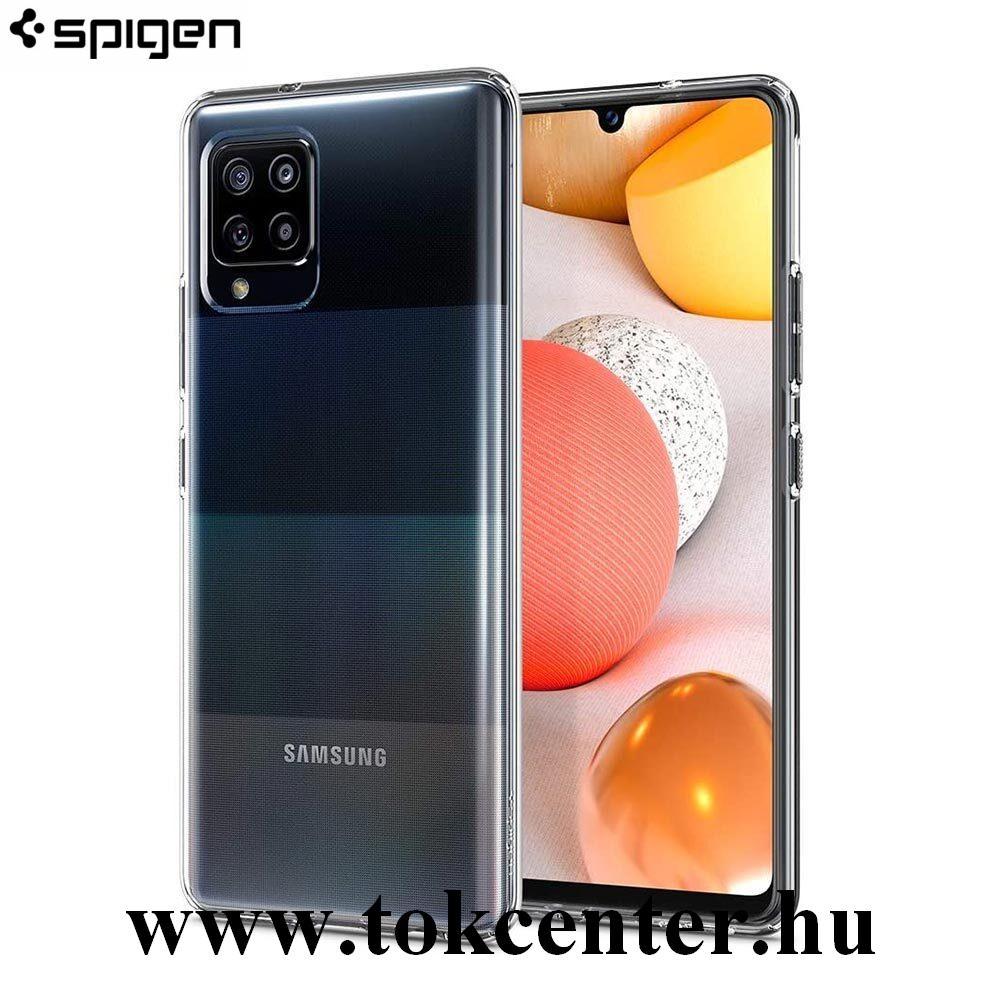 Samsung Galaxy A42 5G (SM-A425F) SPIGEN LIQUID CRYSTAL szilikon telefonvédő (közepesen ütésálló, légpárnás sarok) ÁTLÁTSZÓ (ACS02114)